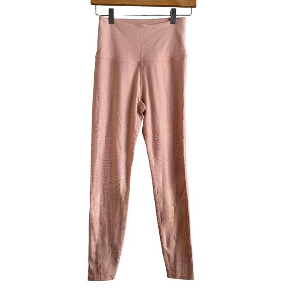 Beyond Yoga Women's Drip Dot Leggings Coral Dust and Rose Size Medium DR3243 - Picture 3 of 9